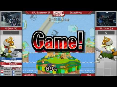 CFL Smackdown 131 Melee - PG | Plup (Fox) vs SS Colbol (Red) - Grand Finals