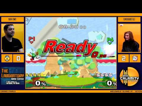 MMI #1 | [W] Bax (Sheik) vs [L] Cascade (Jigglypuff) - Grand Finals - Melee Singles