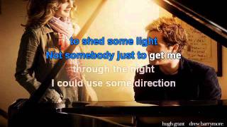 Hugh Grant and Haley Bennett - Way back into love karaoke with lyrics