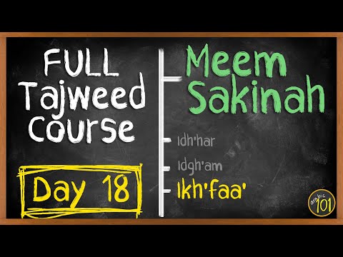 The BEST 30-day Program for Tajweed - DAY 18 | Arabic101