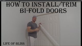 How To Install and Trim Bi-fold Doors On Concrete Floors