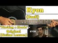 Kyon - Barfi | Guitar Lesson | Plucking & Chords | (Papon)