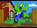HOMER THE INCREDIBLE HULK