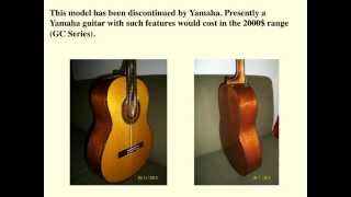 Video thumbnail for Guitares Classiques YAMAHA  CG201S by LovePassion4U