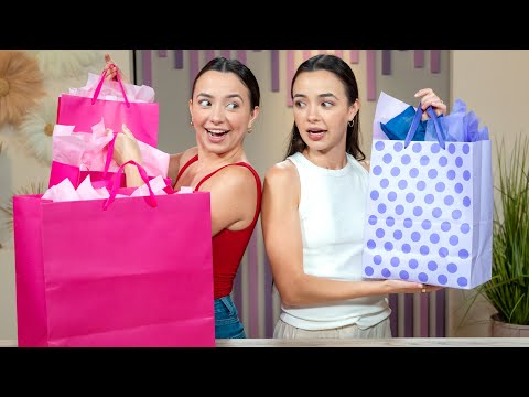 Twins Swap Birthday Gift Exchange - Merrell Twins