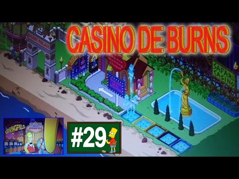 Los Simpson Springfield "Casino de Burns - Cap. 29 - La Fuente de Nerón y más fuentes" por Tony