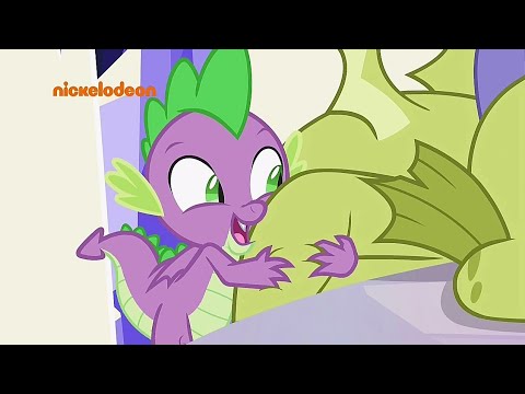 Spike love his father very much MLP season 8 episode 24