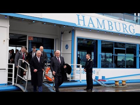 شاهد الملك تشارلز الثالث يختتم زيارته التاريخية لألمانيا بجولة في هامبورغ