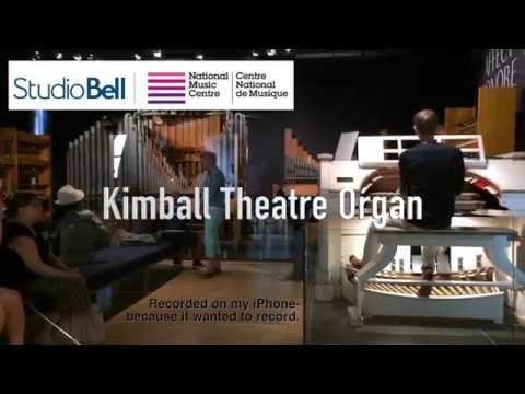 Kimball Theatre Organ at the National Music Centre in Calgary