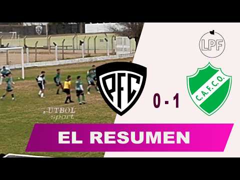 PANORAMA DEPORTIVO TV 2026 – FÚTBOL: PICO F. C. 0 - 1 FERRO C. OESTE DE REALICÓ