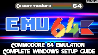 Emu 64☆C64 Emulation Full Setup Guide #c64 #commodore64 #emu64