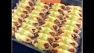 Kelebek Baklava El Açması ( Antep Usulü)