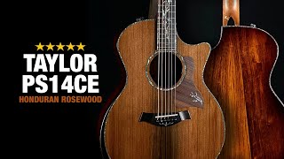 Video thumbnail for Taylor PS14ce Honduran Rosewood - Dream Guitar! by Acoustic Letter