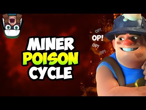 Ladder #30 | Miner Poison Cycle is OP! - Clash Royale