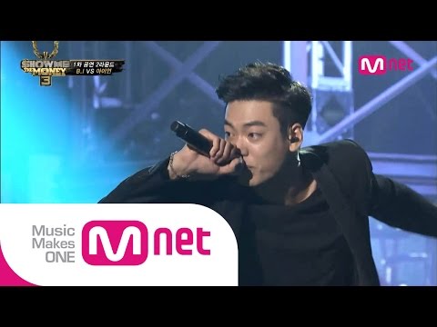 Mnet [쇼미더머니3] EP.06 : 아이언(IRON) - Blue Gangsta + I AM @ 1차 공연