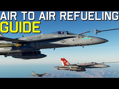 DCS World Air to Air Refueling Guide For All Aircraft!