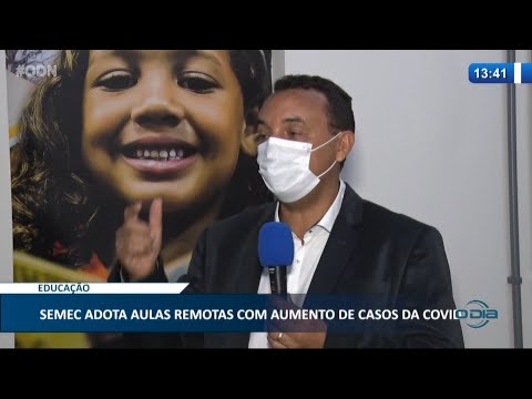 SEMEC adota aulas remotas com aumento de casos de Covid-19 26 02 2021