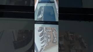 MSC seaside cruise ship the glass bridge