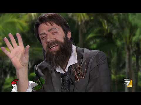 Il Conte naufrago di Neri Marcorè a diMartedì