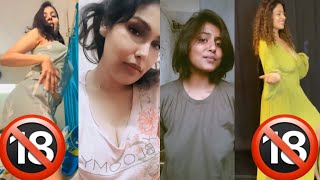 Instagram reel girls braless without bra  hot no b