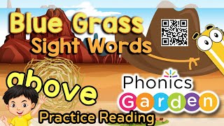 ABOVE | Sight Words | Bluegrass | Practice Reading gameplay video by aoudenhoven16, 0:36 duration