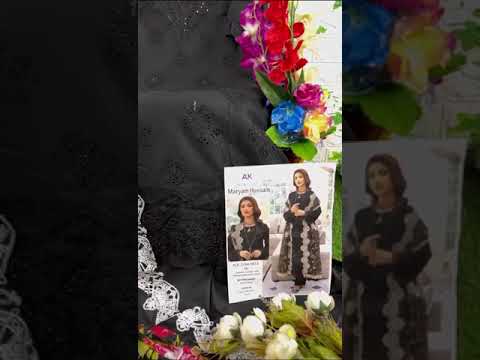 Al_Khushbu Maryam Hussain Vol 3-5012 Pure Cambric Cotton Wholesale Pakistani Suit – product video thumbnail