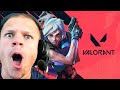 Jynxzi S First Time Playing Valorant