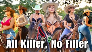 1 Hour with the Most Voluptuous Latinas on YouTube 🐎 #beautifulwomen #rodeo #cowgirl