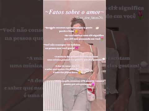 Fatos sobre o amor💗#charlidamelio charli#fyyy#amor#fyy👺#fatos