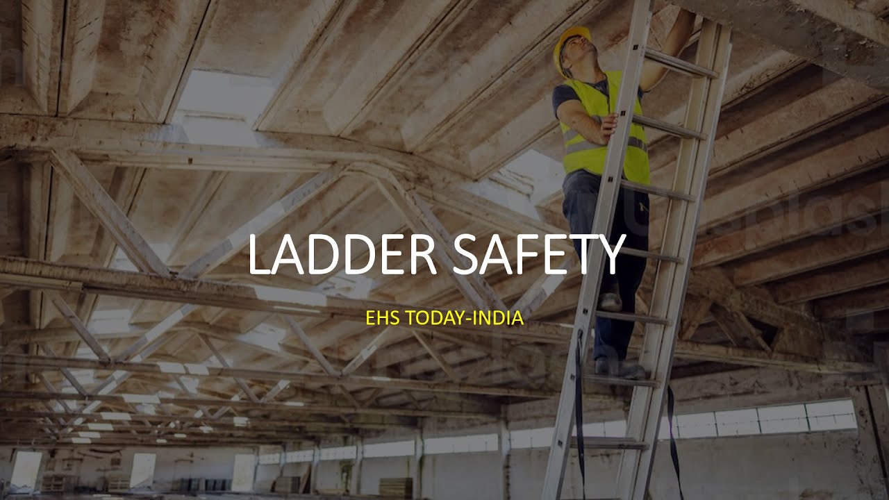 Ladder Safety #safetyfirst #safeindia #safe