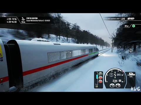 Train Sim World 3 - Snow Gameplay (PS5 UHD) [4K60FPS]