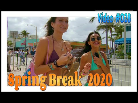 Spring Break 2020 / Fort Lauderdale Beach / Video #028