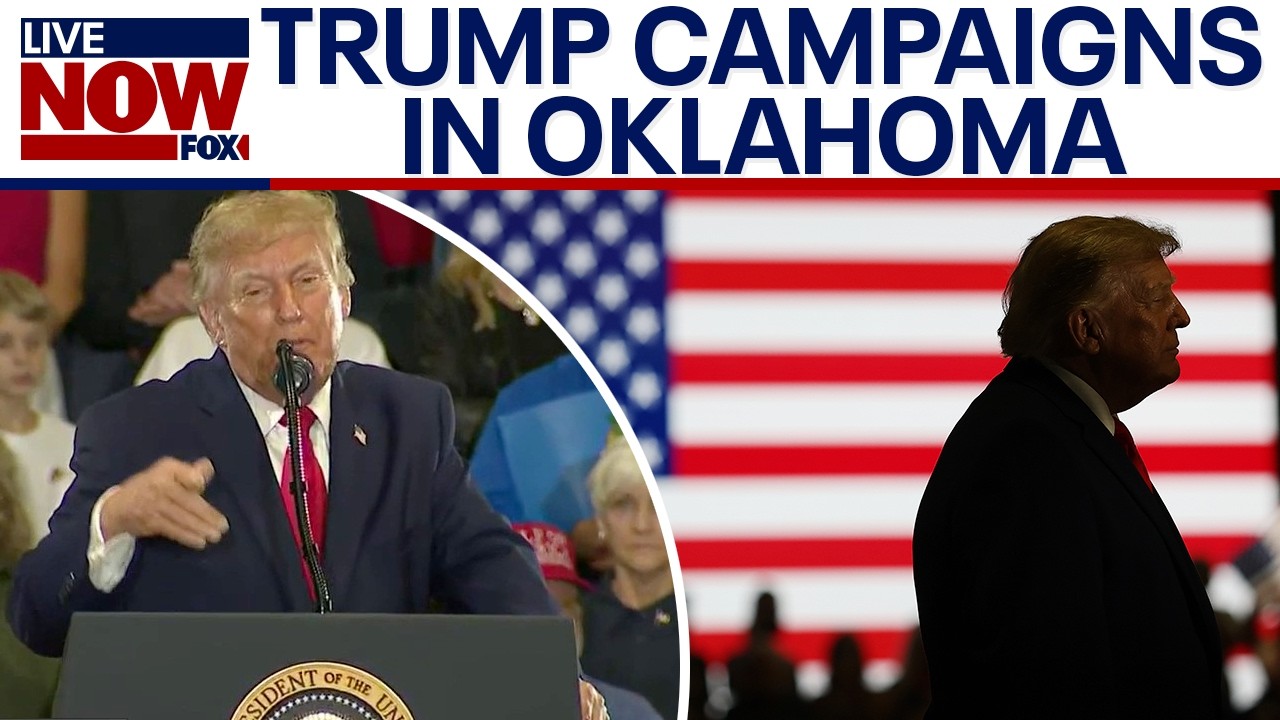Trump rallies supporters in Oklahoma as Election Day nears