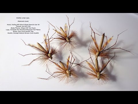 Tying a Foam Daddy Long Legs with Davie McPhail