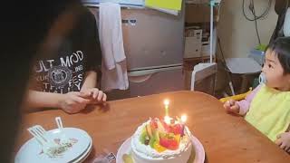 Happybirthday 2歳の誕生日