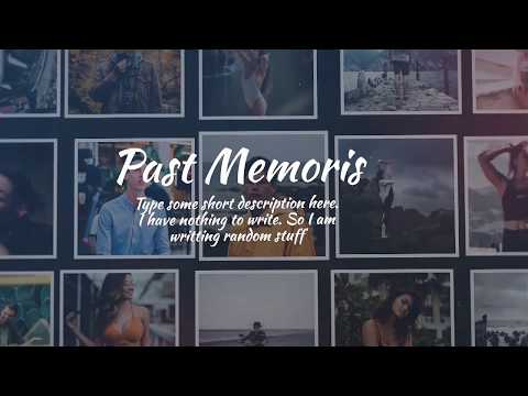 Past Memories : Final Cut Pro X template