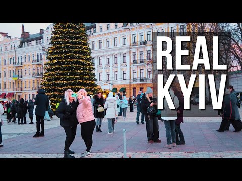 🔥KYIV TODAY | Streets of Ukraine in 4K HDR | No Commentary