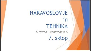 NIT SEDMI SKLOP za ustno 5.R RADOVEDNIH 5