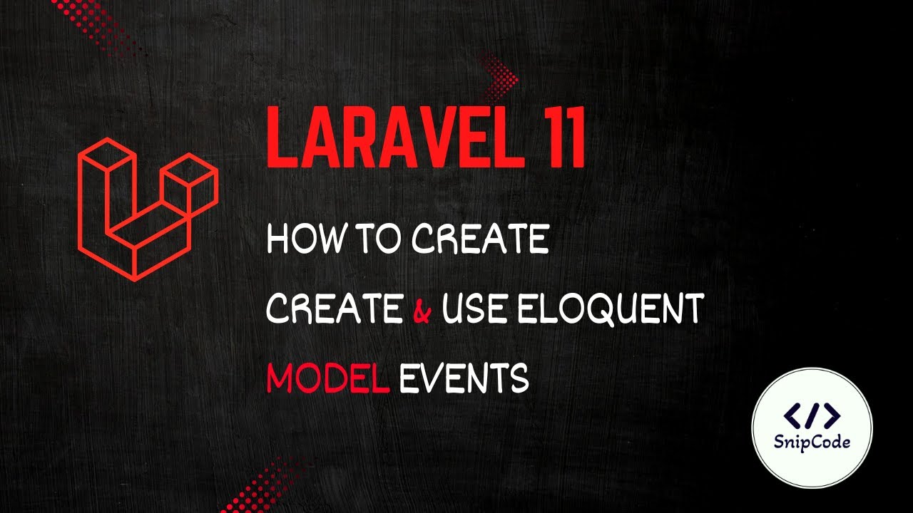 🚀 Laravel 11 Model Events | How to Create & Use Eloquent Model Events + Live Demo 🎯
