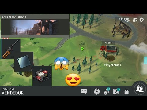 Achei um gerador na invasao de vingança?! Base player 5063 -Last day