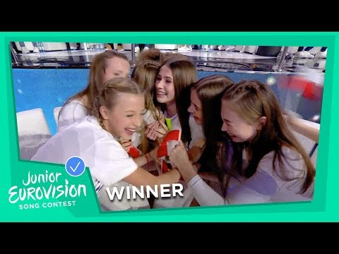 Roksana Węgiel from Poland 🇵🇱 wins the 2018 Junior Eurovision Song Contest!