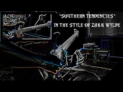 Robert Westland "Southern Tendencies" - Solo In The Style Of Zakk Wylde