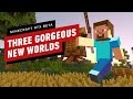 Minecraft With Ray Tracing: See Three New Worlds
