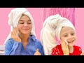 Nastya learns from Meggie the rules of the Princesses Nastya learns from Meggie the rules of the Princesses