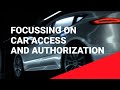 Huf product portfolio for car access and authorization