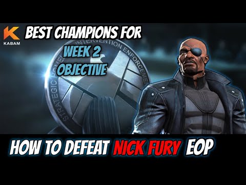 How to Defeat Nick Fury EOP Depression Week 2 |Full Breakdown| - Marvel Contest of Champions