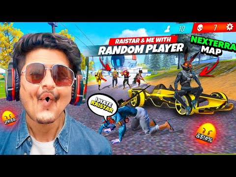 Raistar and GyanSujan  playing Duo vs Squad in Nextraa Map with Random players -Garena Free Fire Max