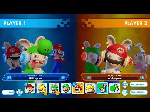Mario + Rabbids Kingdom Battle Pt5 - vs mode against my mom and continuing the adventure