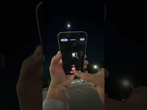 Pov tienes iPhone y no sabes tomarle foto a la luna #tecnologia #foto #fotografia #camara #iphone17
