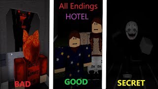 Roblox Hotel Trip All Endings Th Clip - 